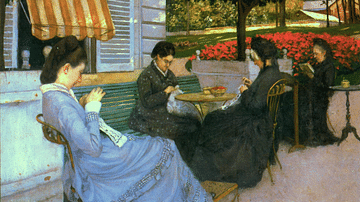 Portraits in the Country by Caillebotte