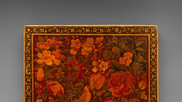 Persian Rose-and-Nightingale Paintings