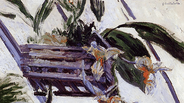 Orchids by Caillebotte