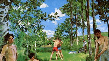 Summer Scene by Bazille