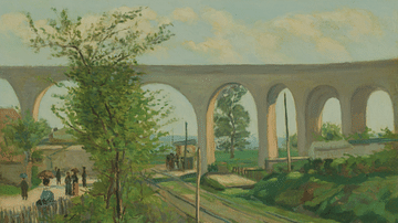 The Arceuil Aqueduct by Guillaumin