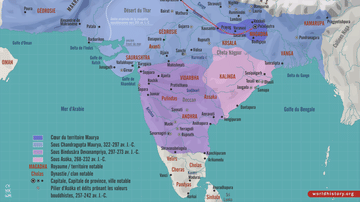 L'empire Maurya, c. 321-185 av. J.-C.