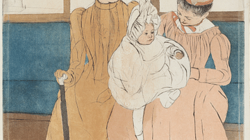 In the Omnibus by Cassatt