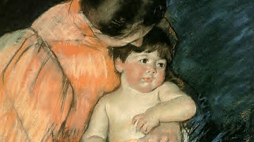 Mother and Child by Cassatt