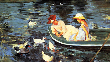 Summertime by Cassatt