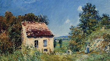 Abandoned House by Sisley