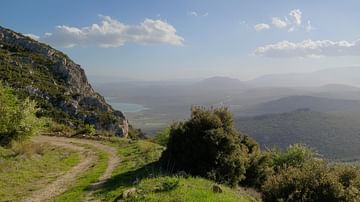 The Landscape of  Akraiphnion, Boeotia