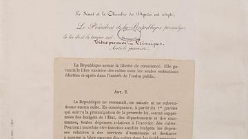 Ley francesa de la separación de la Iglesia y el Estado de 1905