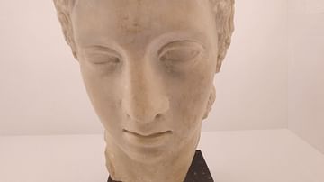 Head of a Statue of Paris