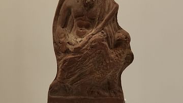 Figurine of Zeus with Eagle