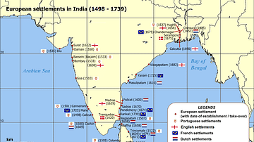 Las invasiones de las Compañías de las Indias Orientales inglesas y holandesas en la India