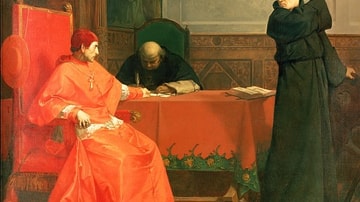 Martin Luther in Front of Thomas Cajetan (Illustration) - World History Encyclopedia