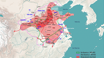 Shang Dynasty of China, c. 1100 BCE