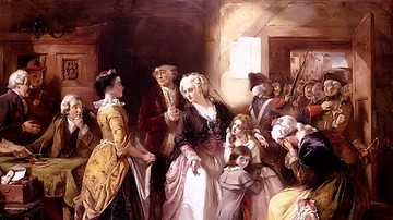 Arrest of Louis XVI and His Family in Varennes, 1791