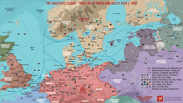 The Hanseatic League - Trade in the North and Baltic Seas c. 1400