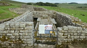 Latrine at Housesteads Roman Fort