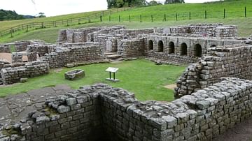 Chesters Roman Fort, Baths
