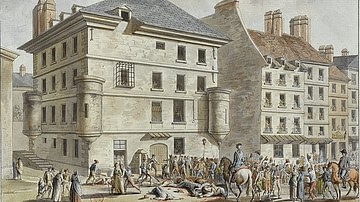 The September Massacres Outside the Abbaye Prison