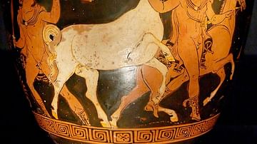 Diomedes and Odysseus Stealing Rhesus' Horses