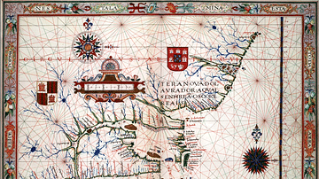 Map of Newfoundland, 1570