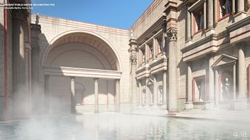 Caracalla Baths, Rome, Italy - Digital Reconstruction
