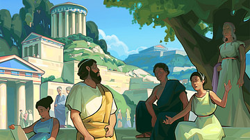 Mathematical Discussion in Ancient Greece