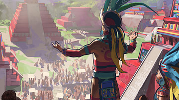 Maya Temple Ritual