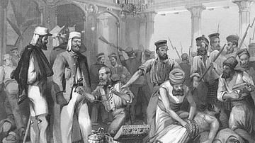 British Soldiers Looting during the Sepoy Mutiny