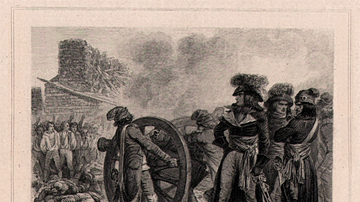 Fouché Executing Federalist Prisoners in Lyon By Cannon