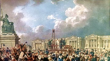 Execution by Guillotine in the Place de la Revolution
