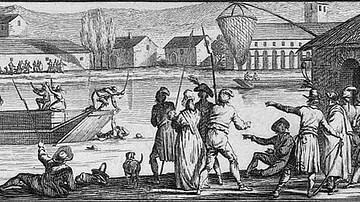 Drownings at Nantes, 1793-94
