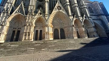 Façade of Bourges Cathedral