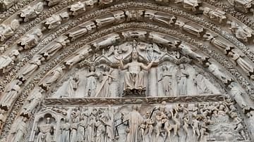 Last Judgement, Main Portal of Bourges Cathedral
