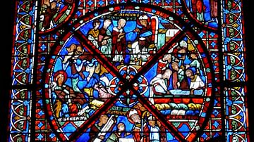 Relics of St. Stephen Window, Bourges Cathedral