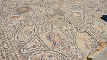 Mosaic of the Labours of Hercules in Volubilis