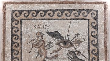 Roman Mosaic of the Evil Eye