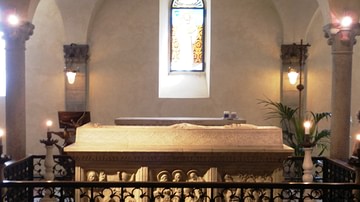 Saint Columbanus (Illustration) - World History Encyclopedia