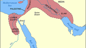 Map of the Fertile Crescent