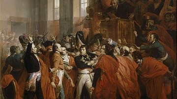 General Bonaparte in the Coup d'état of 18 Brumaire
