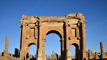 Arch of Trajan in Timgad