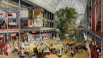 Crystal Palace Interior, Great Exhibition
