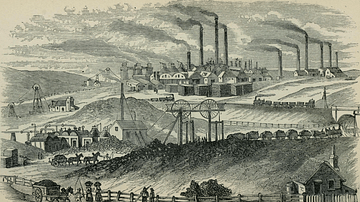La minería del carbón en la Revolución Industrial británica