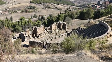 Roman Theatre of Cuicul (Djemila), Algeria