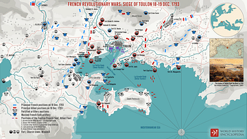 Siege of Toulon 18-19 Dec. 1793