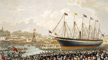 Launch of SS Great Britain