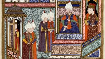 Suleiman Is Being Entertained in the Great Palace