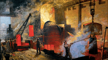 La Sidérurgie dans la Révolution Industrielle Britannique