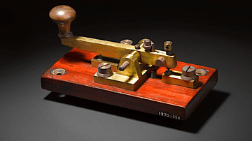 The First Telegraph Machine (Illustration) - World History Encyclopedia