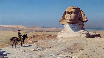 Bonaparte Before the Sphinx