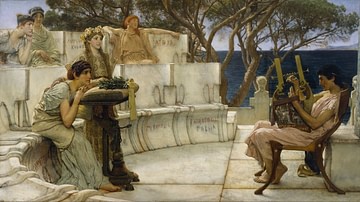 Sappho and Alcaeus (Painting)